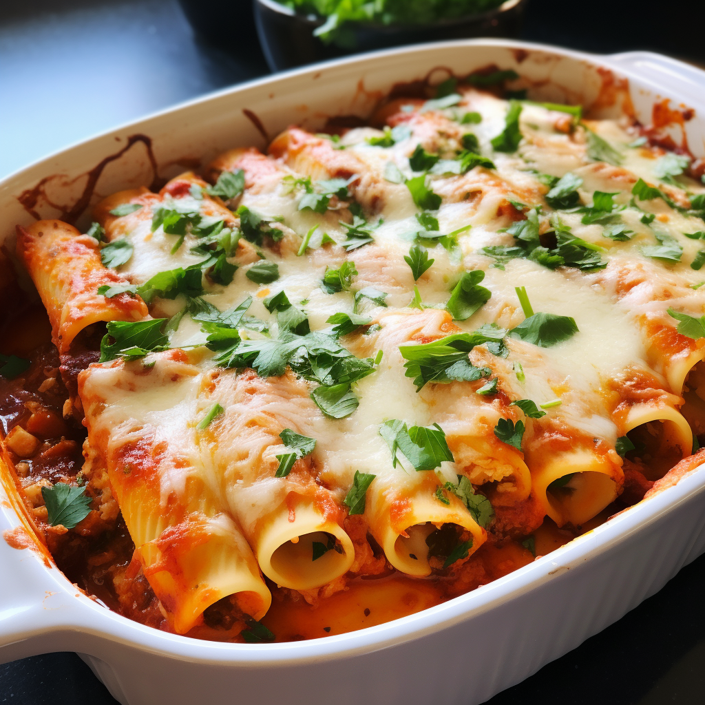 Rezept: Pulled Chicken Cannelloni
